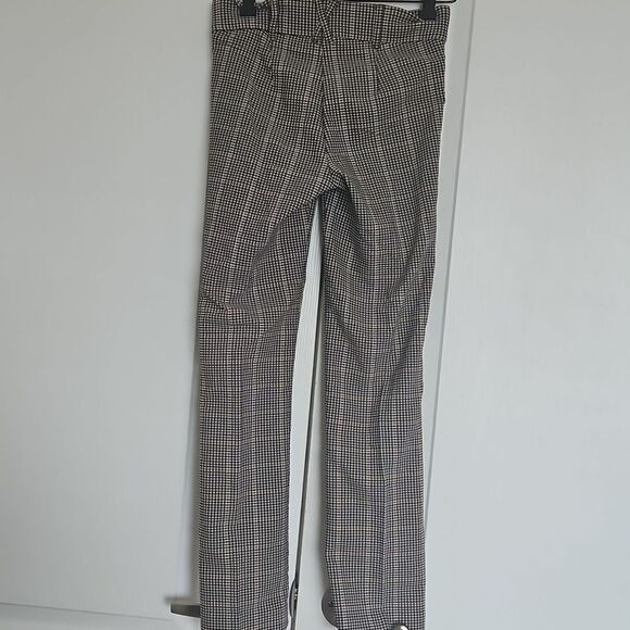 Suzy Shier Buffalo Check Mid-Rise Skinny Casual Pants Brown XS - Picture 4 of 16